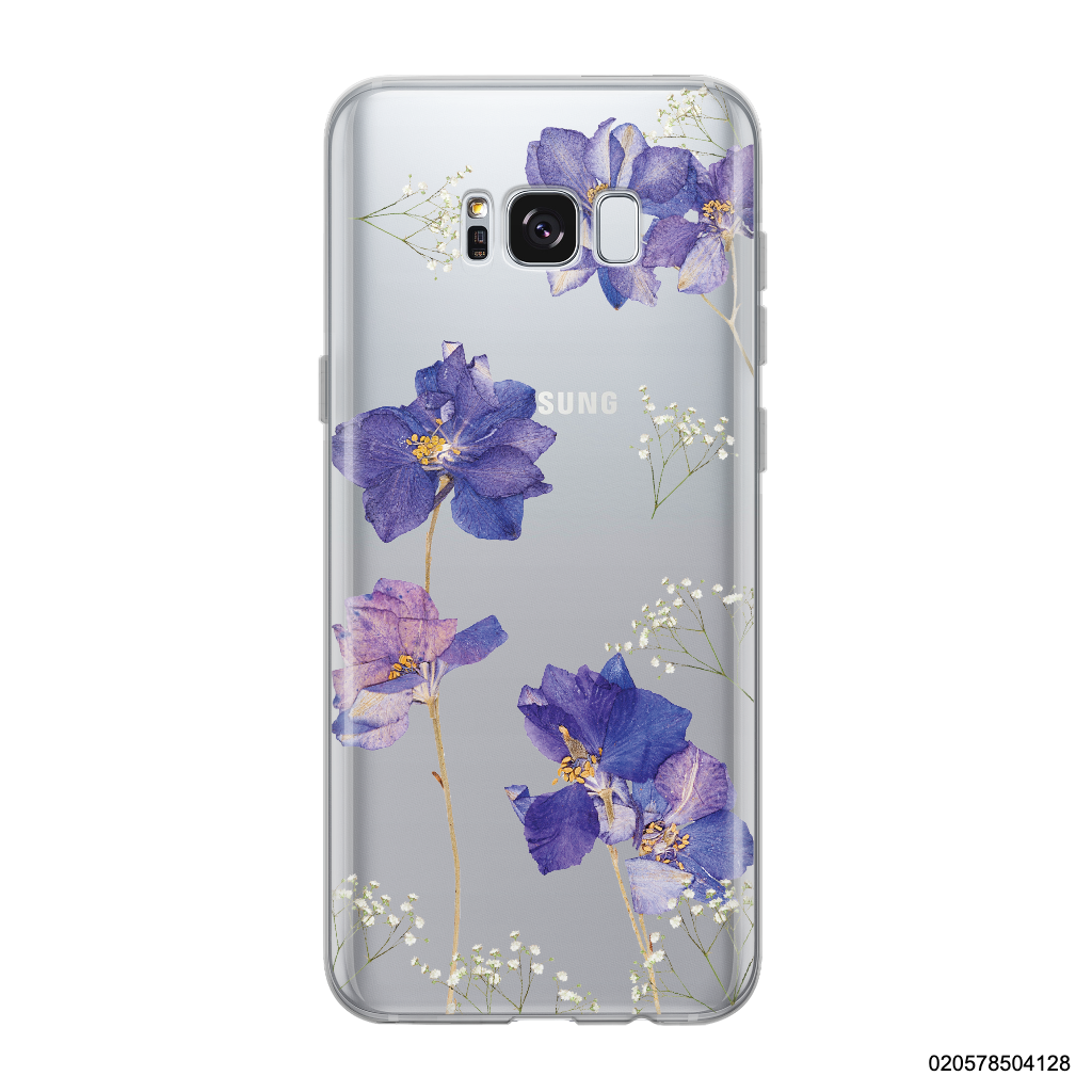 PURPLE DRIED FLOWER - Samsung Galaxy S8 plus