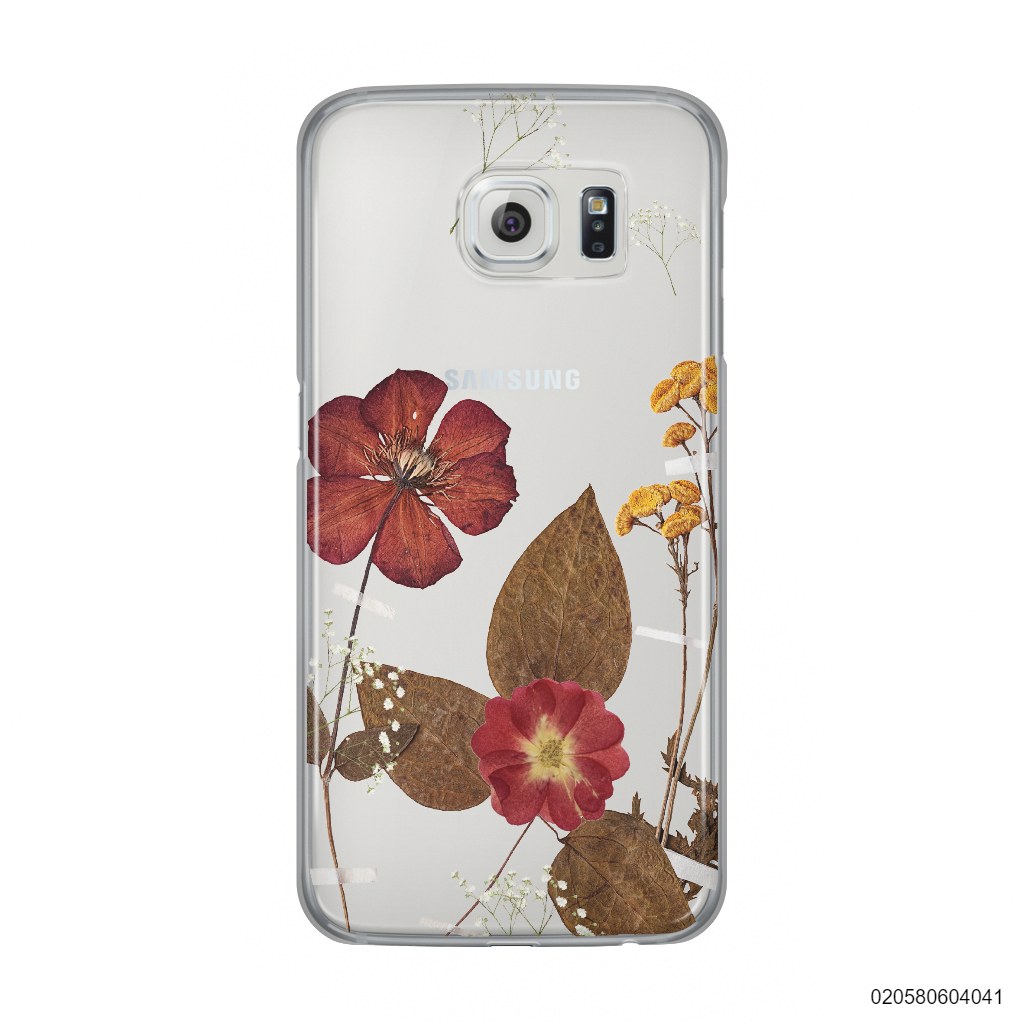 DARK RED DRIED FLOWER - Samsung Galaxy S6