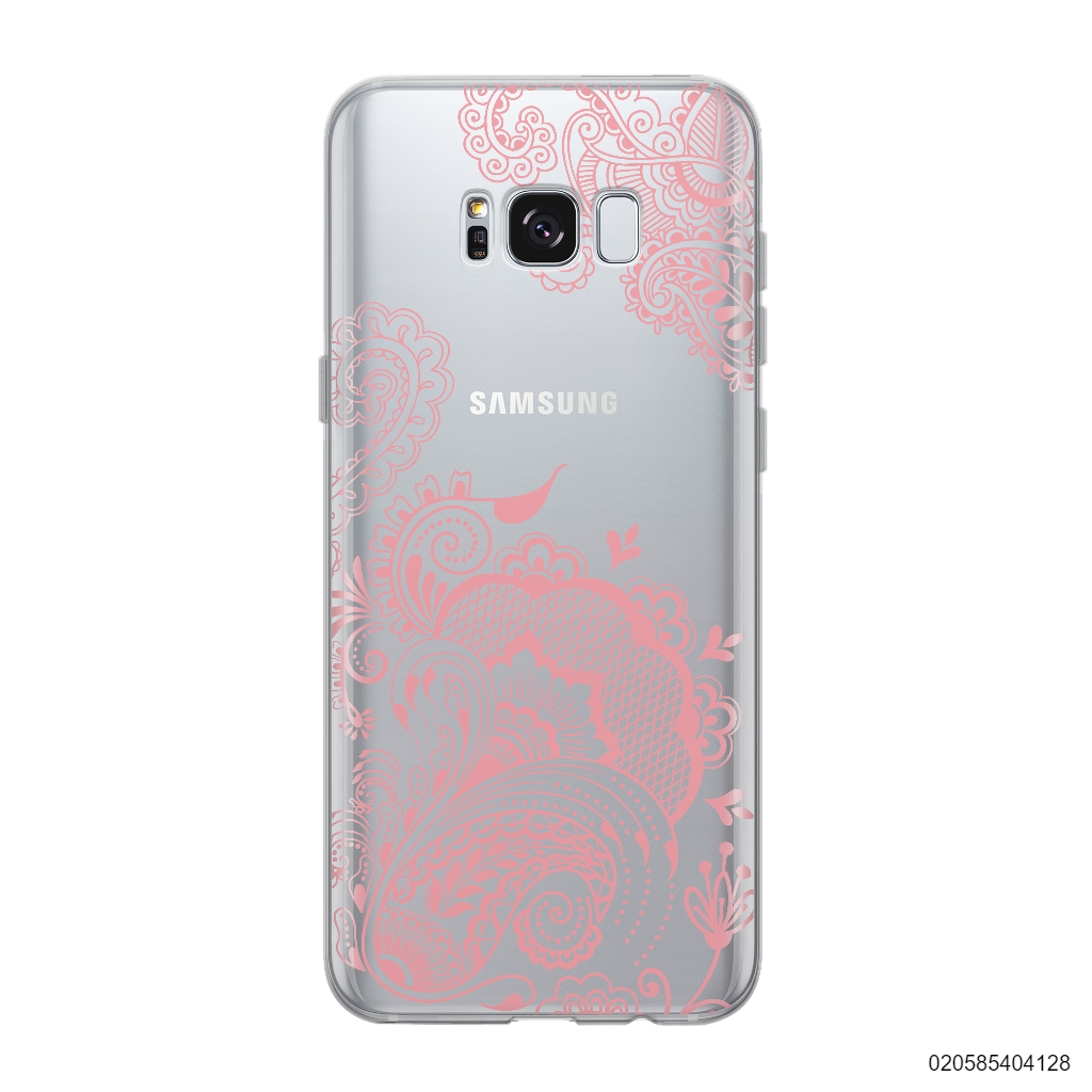 HENNA STYLE- PINK - Samsung Galaxy S8 plus
