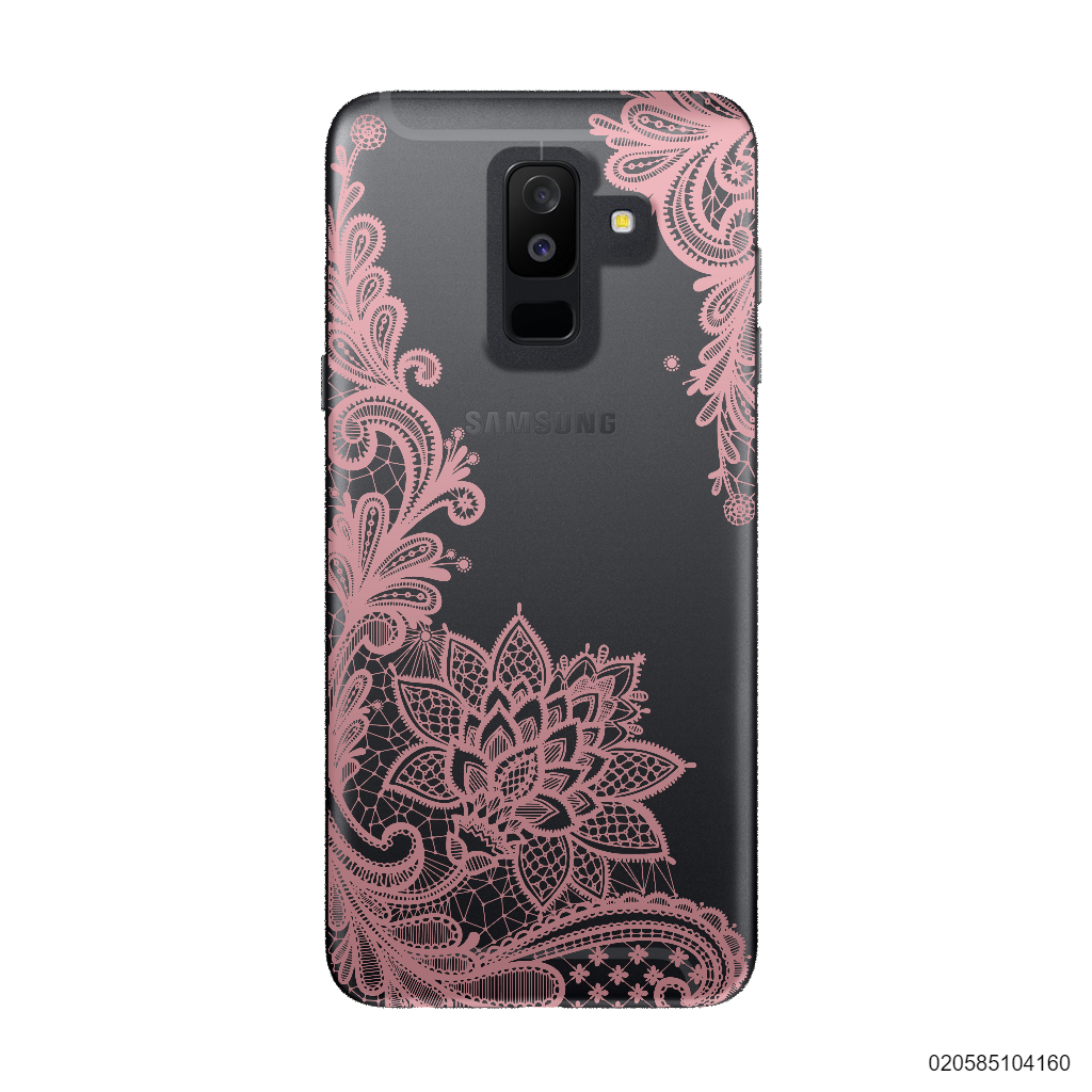 FLORAL HENNA STYLE - PINK - Samsung Galaxy A6 Plus 2018