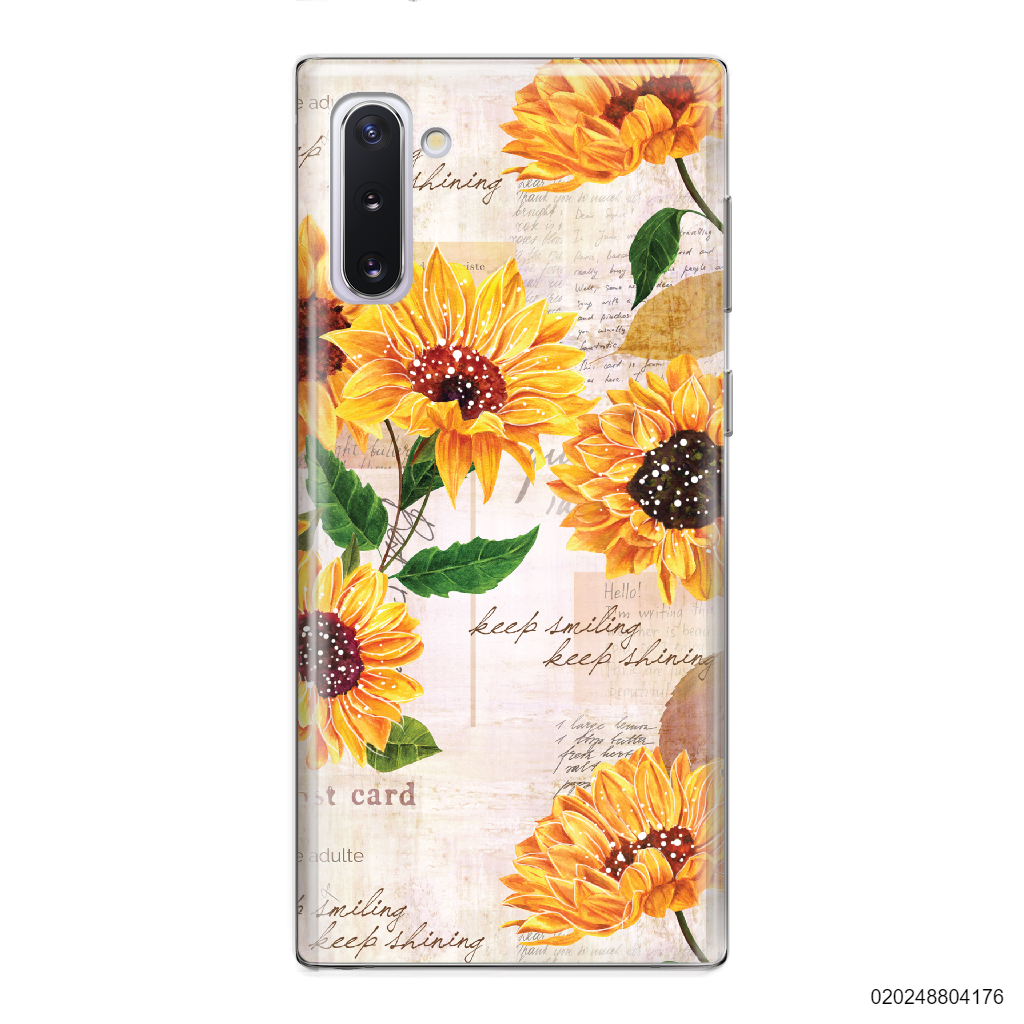 OLD PAPER SUNFLOWER - Samsung Galaxy Note 10