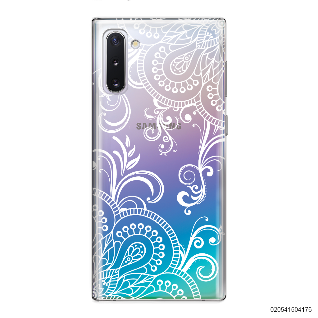 LUXURIOUS WHITE MANDALA - Samsung Galaxy Note 10
