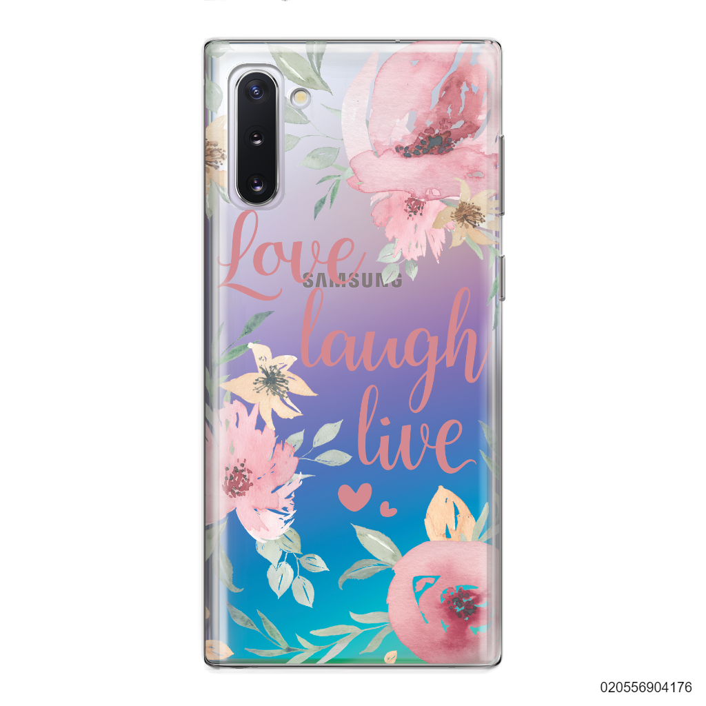 QUOTE LOVE LAUGH LIVE - Samsung Galaxy Note 10