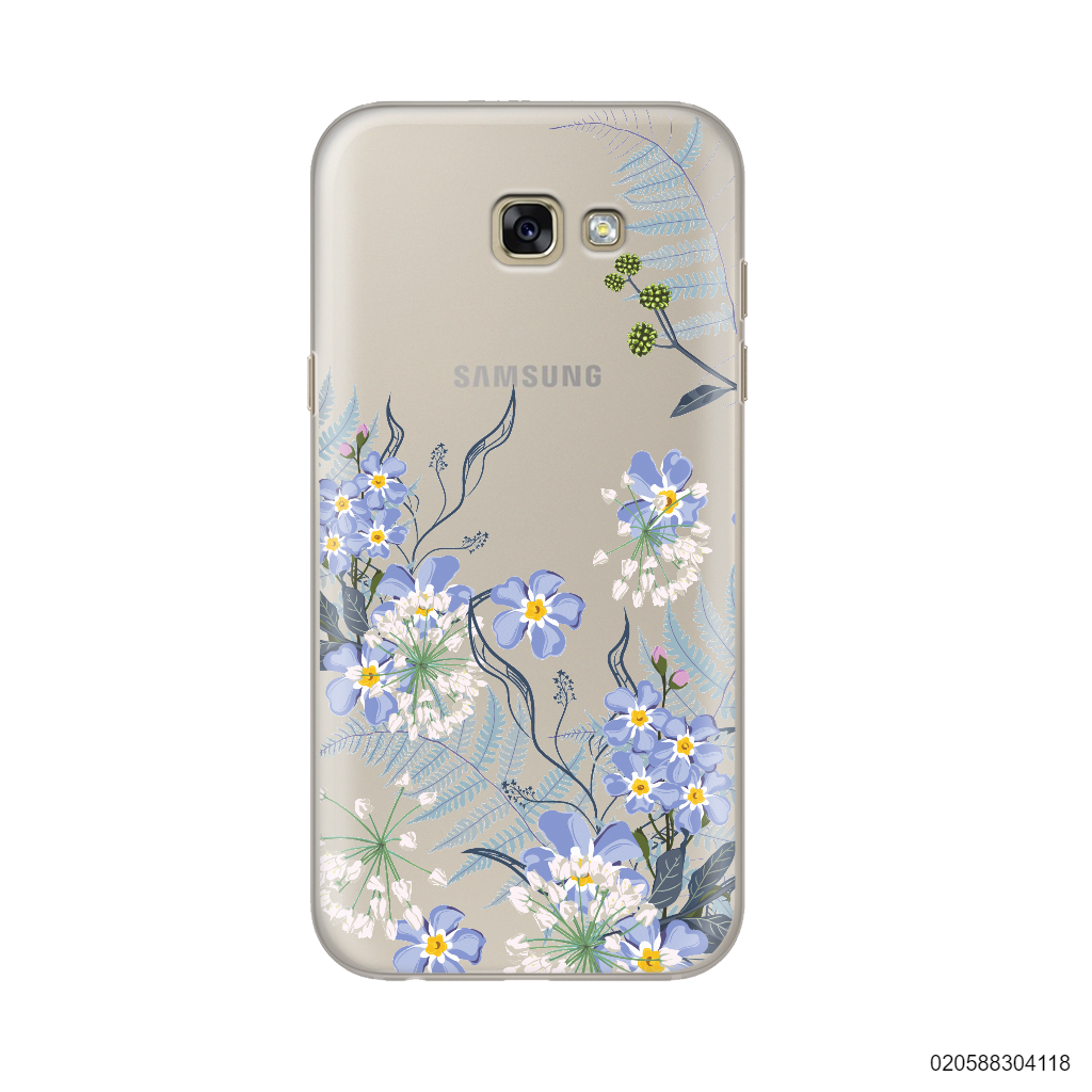 GENTLE BLUE FLOWERS - Samsung Galaxy A5 2017