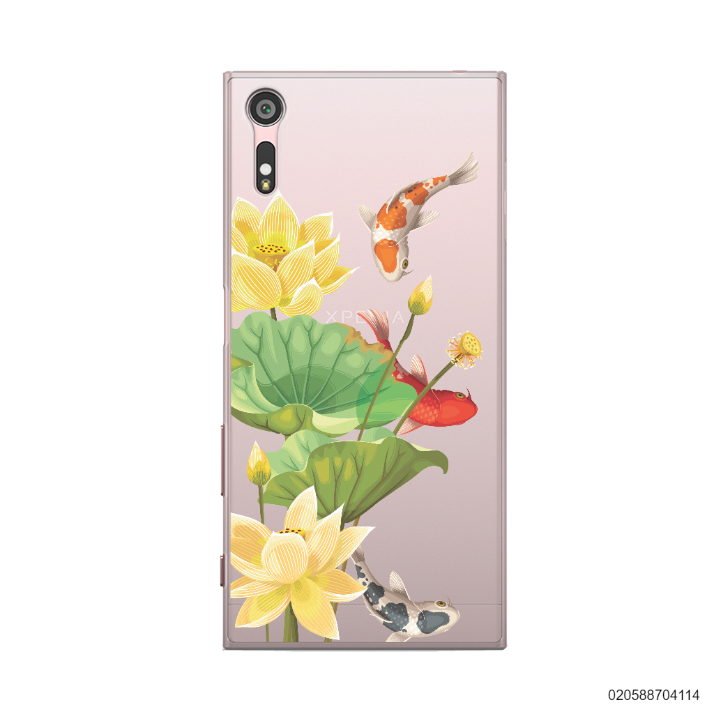YELLOW LOTUS KOI - Sony Xperia XZ
