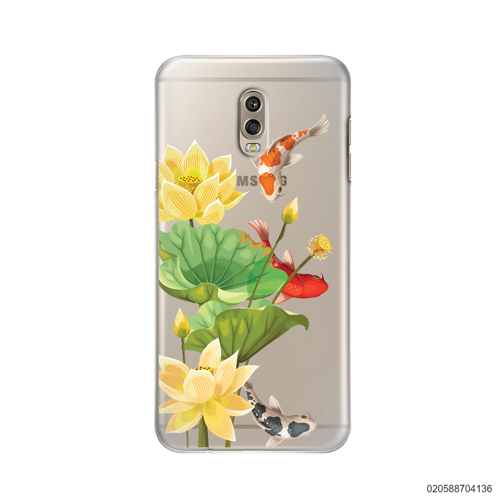 YELLOW LOTUS KOI - Samsung Galaxy J7 Plus