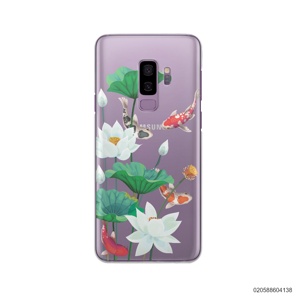 WHITE LOTUS KOI - Samsung Galaxy S9 Plus