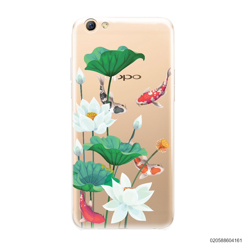 WHITE LOTUS KOI - OPPO F3 Plus