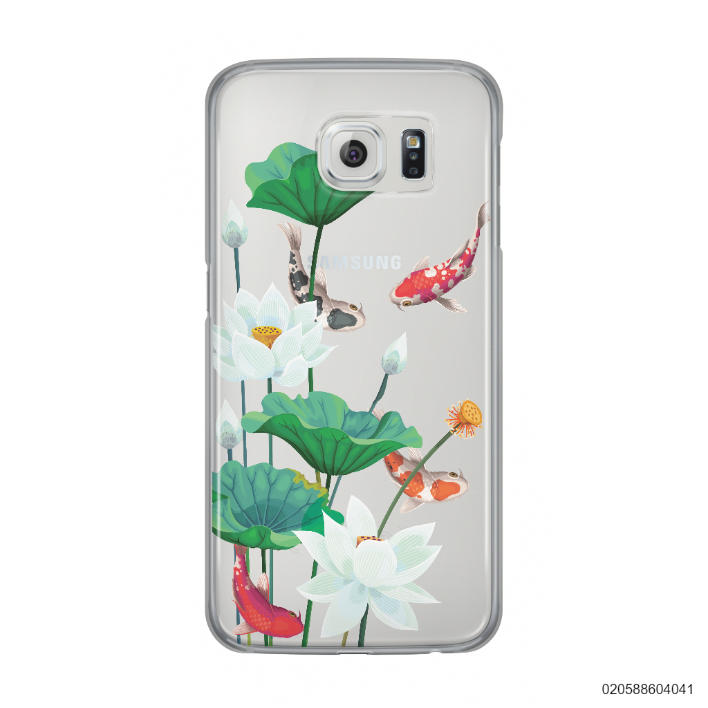 WHITE LOTUS KOI - Samsung Galaxy S6