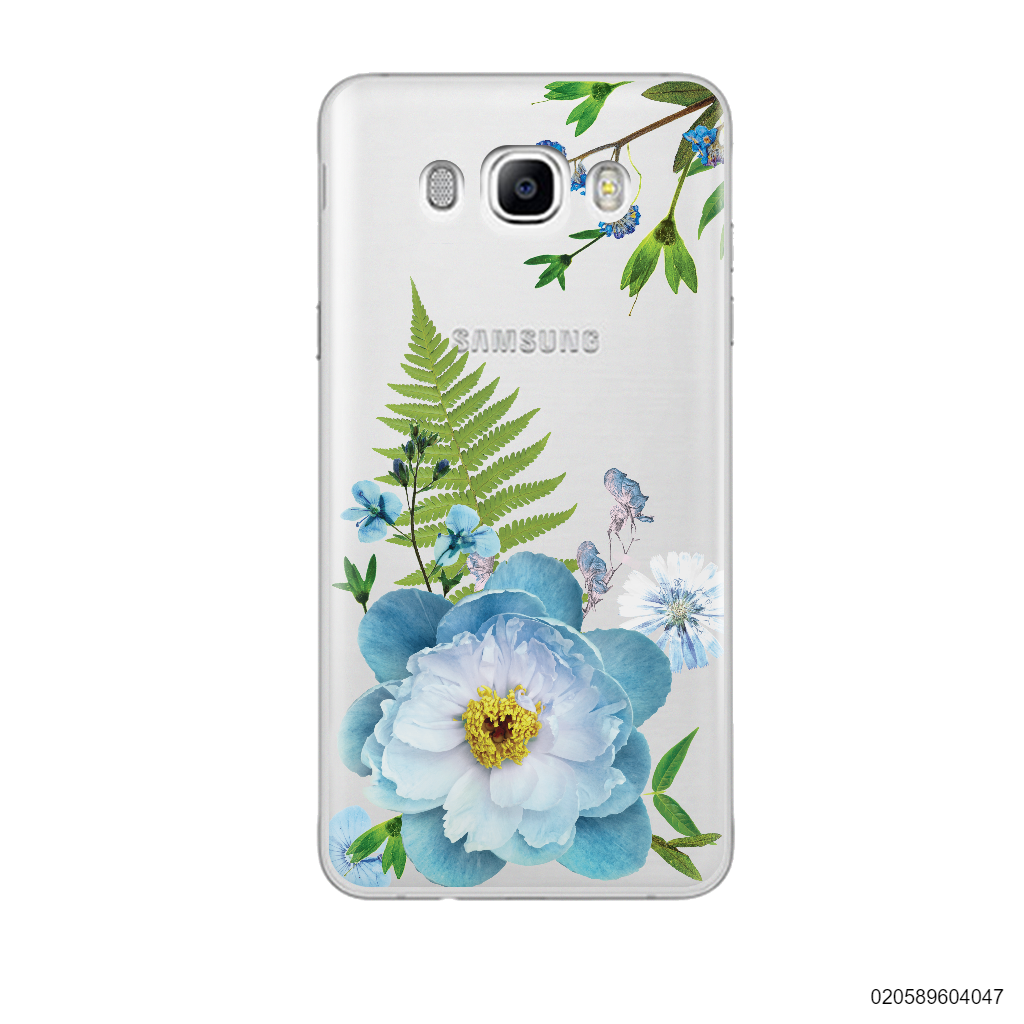QUEEN BLUE FLOWER - Samsung Galaxy J7 2016