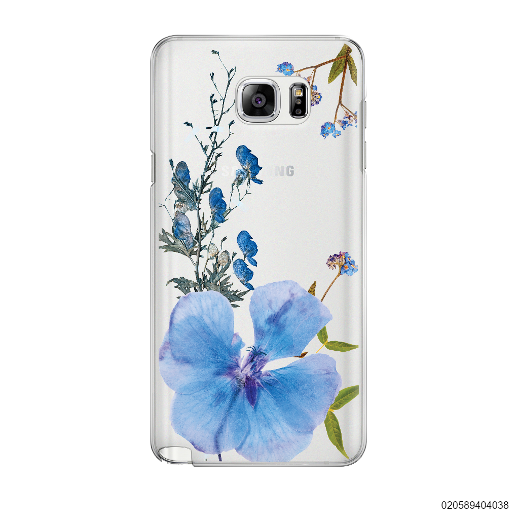 BLUE CONCEPT DRIED FLOWER - Samsung Galaxy Note 5