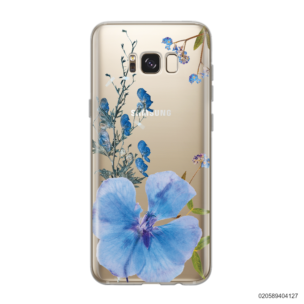 BLUE CONCEPT DRIED FLOWER - Samsung Galaxy S8