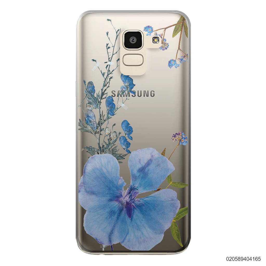BLUE CONCEPT DRIED FLOWER - Samsung Galaxy J6 2018