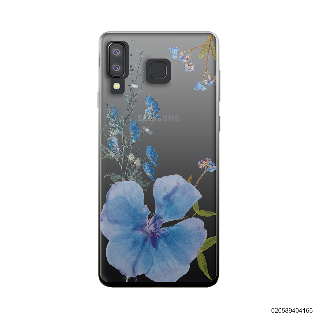 BLUE CONCEPT DRIED FLOWER - Samsung Galaxy A8 Star