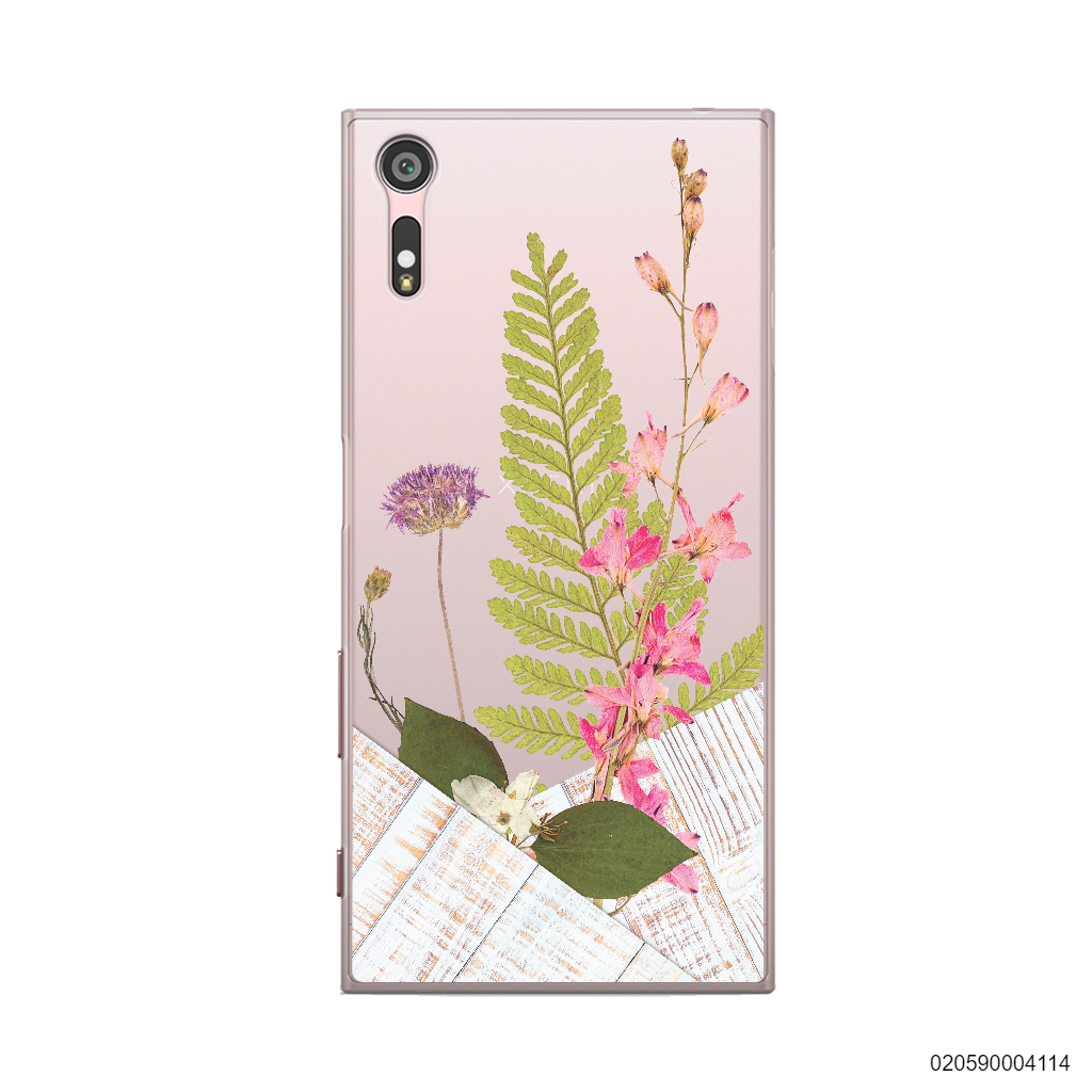 FLOWER ON WHITE WOOD - Sony Xperia XZ