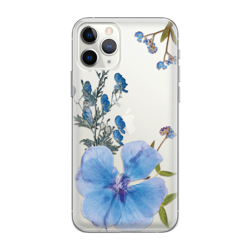 BLUE CONCEPT DRIED FLOWER - iPhone 11 Pro