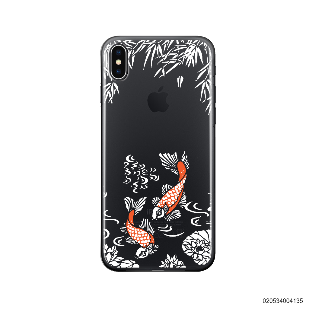 HOA VĂN ĐÔI CHÉP - Iphone X/ Xs