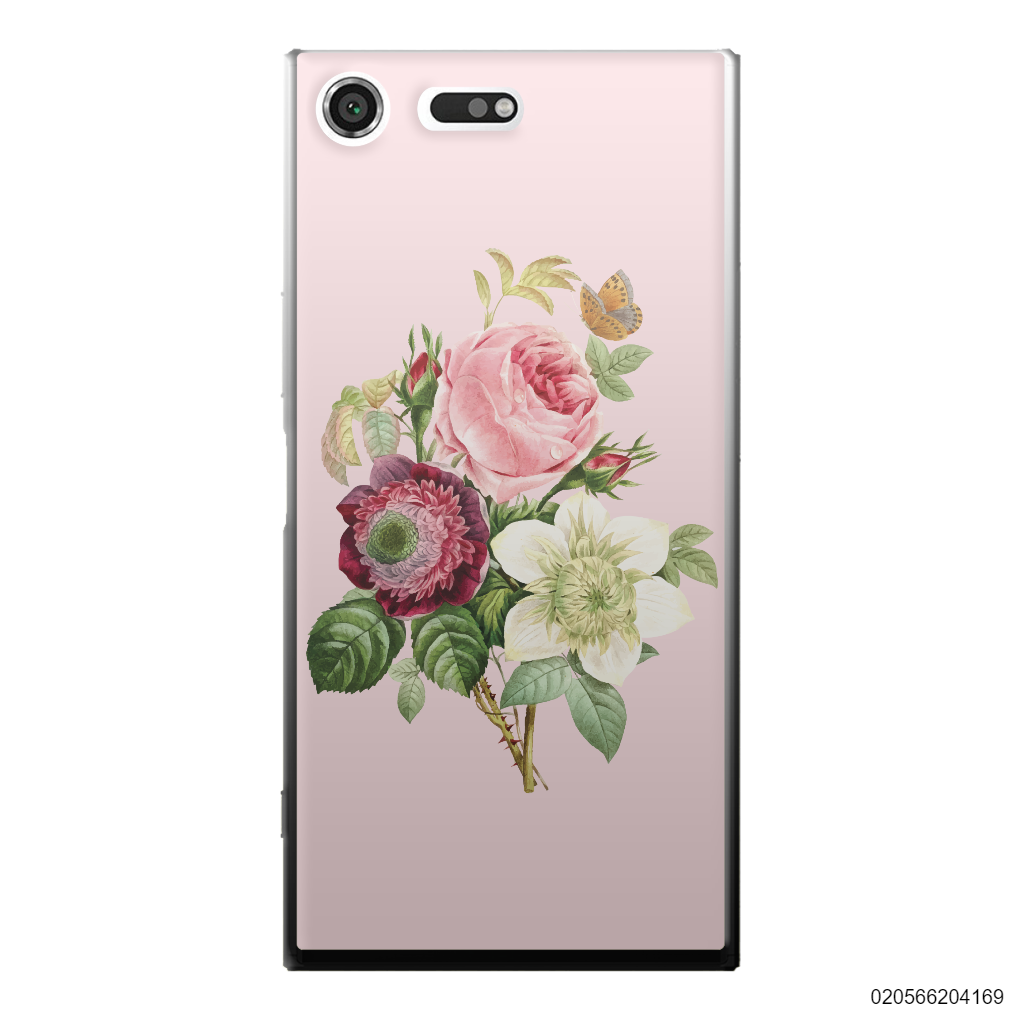 PEONY BOUQUET ON PINK THEME - Sony Xperia XZ Premium