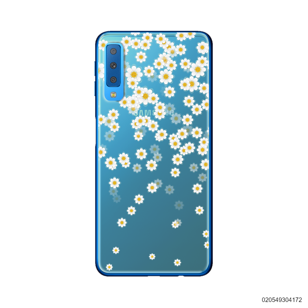 WHITE FLOWERS ARE FALLING DOWN - Samsung Galaxy A7 2018