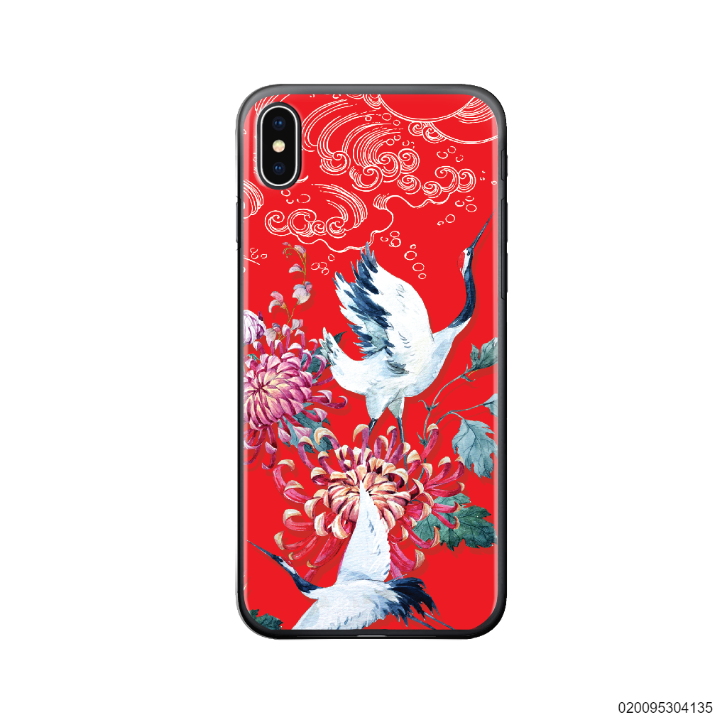 BẠCH HẠC VÀ ĐÀI CÚC - Iphone X/ Xs