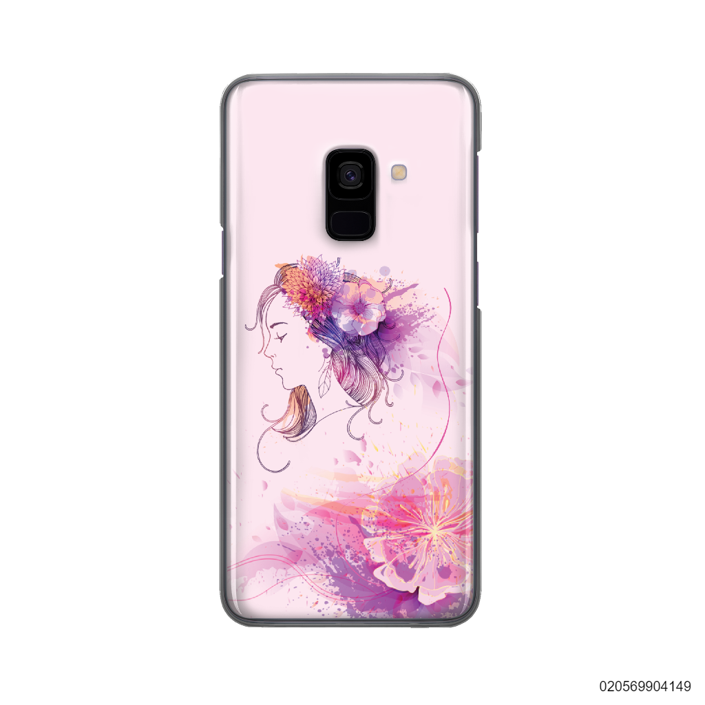 GIRL OVER FLOWER - Samsung Galaxy A8 Plus 2018