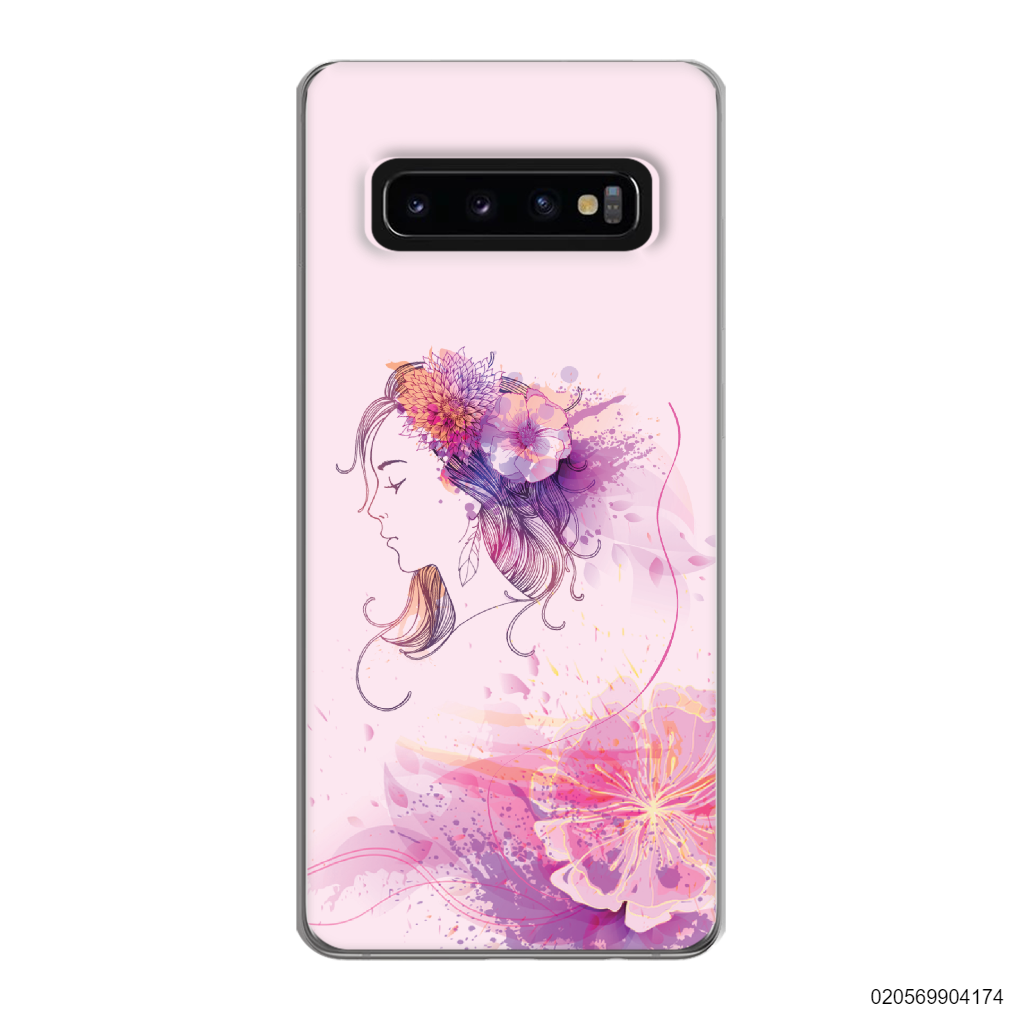 GIRL OVER FLOWER - Samsung Galaxy S10 Plus