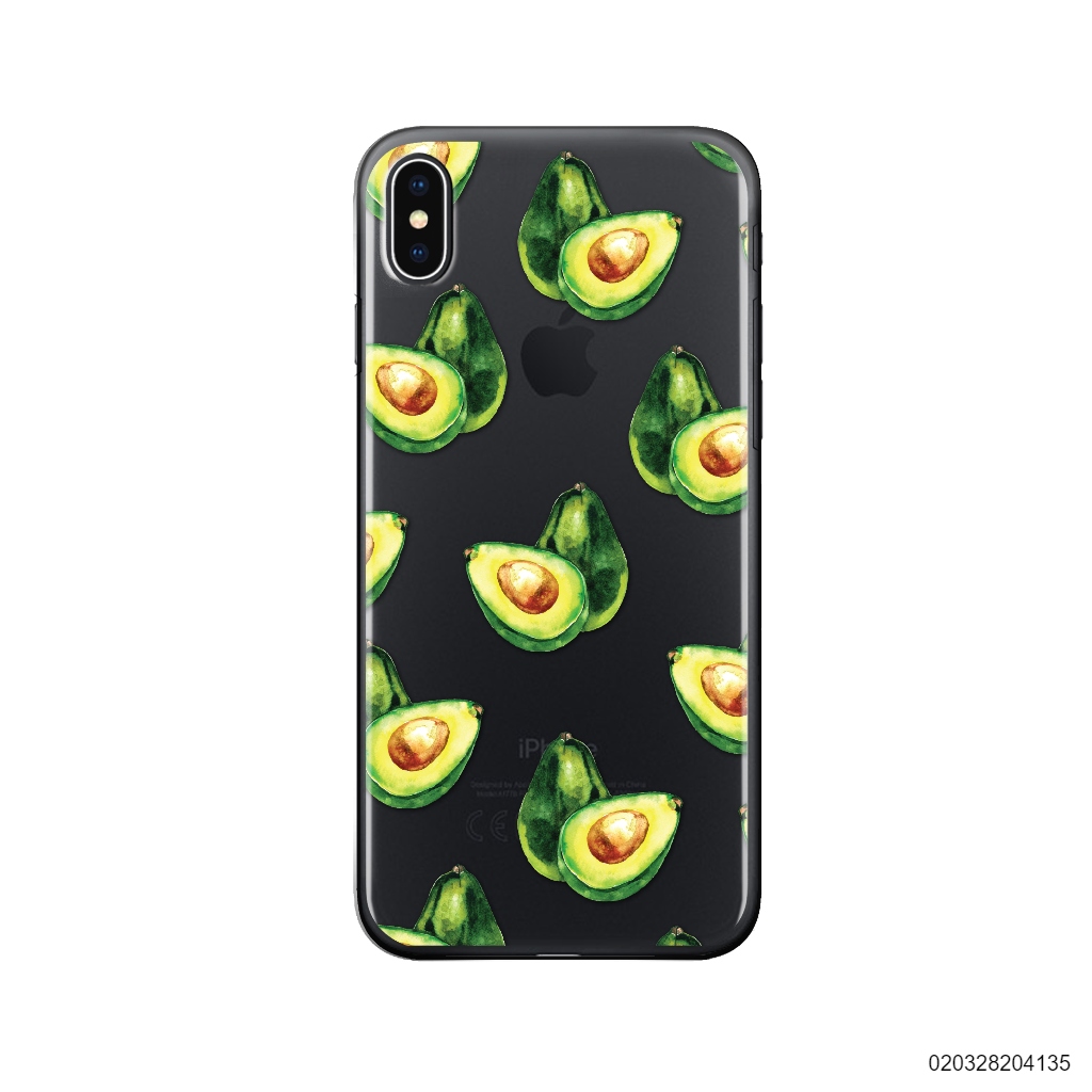 AVOCADO CUTTING PATTERN - Iphone X/ Xs