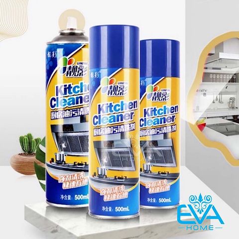  Chai Xịt Bọt Tuyết Vệ Sinh Nhà Bếp Sạch Sẽ Sáng Bóng Kichen Cleaner 