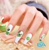 Sticker Dán Móng Tay 3D Dạng Decal Dán Móng Chống Nước Joyful Nails  Hoạ Tiết Tone Màu Lá Cây Trái Bơ Kiwi & Avocado Nail Art Sticker JO1968