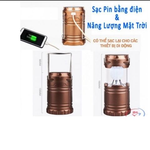  ĐÈN ĐI BÃO KẾT HỢP ĐÈN PIN SẠC DỰ PHÒNG 