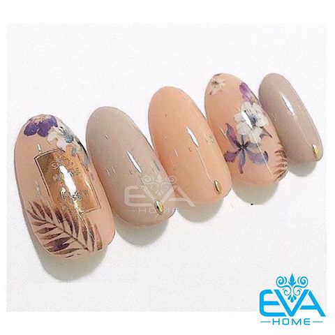  Miếng Dán Móng Tay 3D Nail Sticker Tráng Trí Hoạ Tiết Bông Hoa HY233 