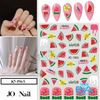 Set 6 Mẫu Sticker Dán Móng Tay 3D Dạng Decal Dán Móng Chống Nước Joyful Nails  Hoạ Tiết Trái Cây Nail Art Decal Fruit Sticker JO1963 - JO1968