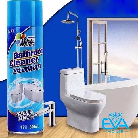  Chai Xịt Bọt Tuyết Tẩy Rửa Vệ Sinh Nhà Tắm Bathroom Cleaner 500ML 