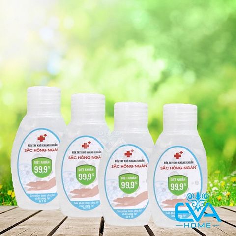  Combo 4 Chai Gel Rửa Tay Khô Diệt Khuẩn An Toàn Dry Hand Gel SHN 