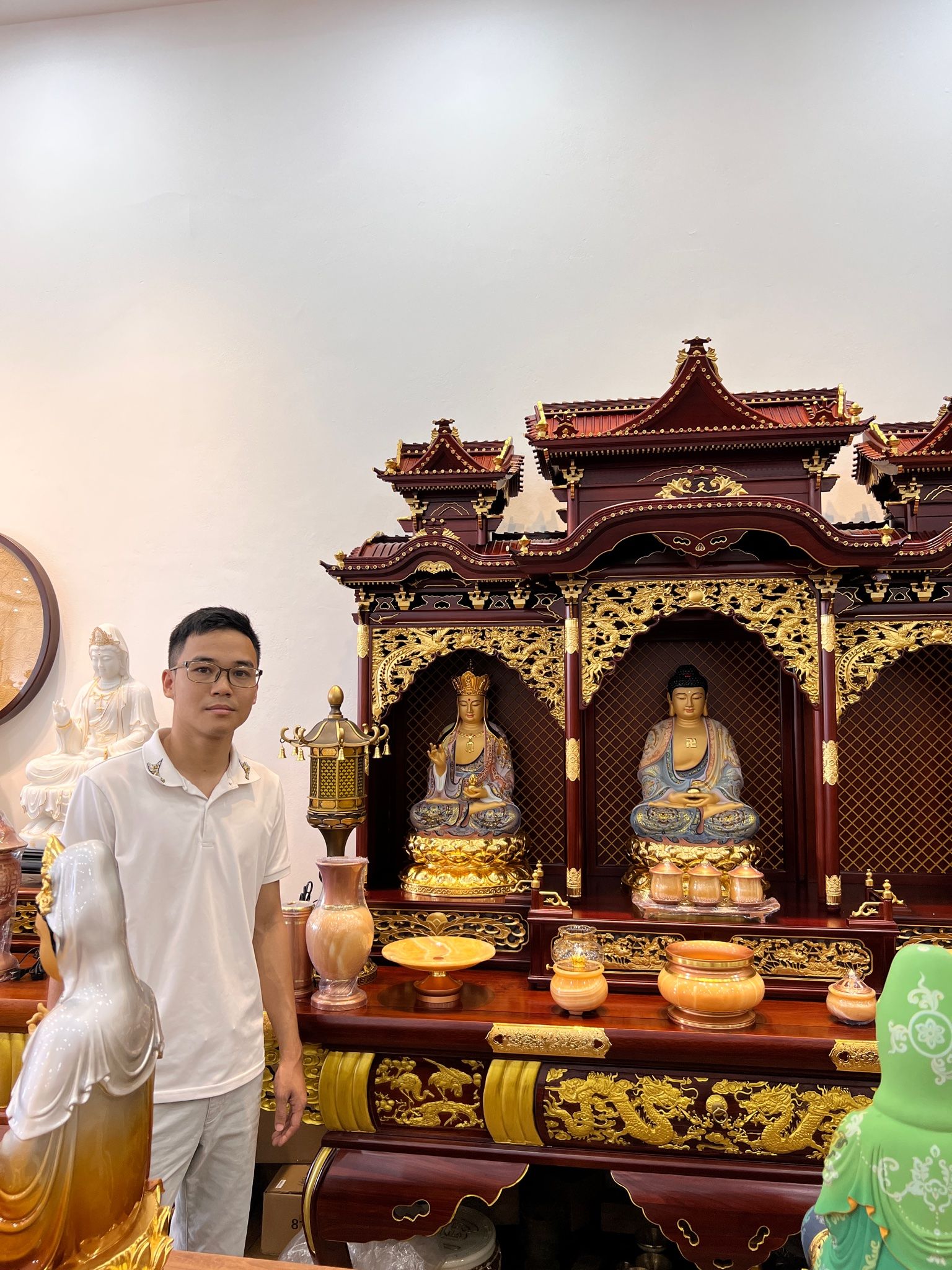 Ban thờ thần tài Vip