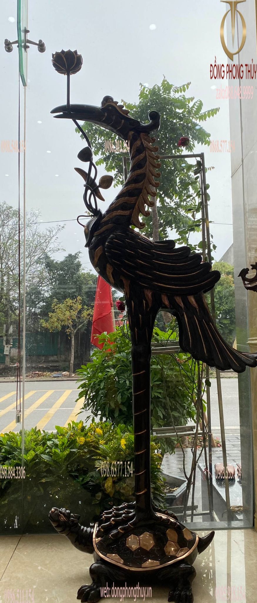 Hạc đồng hạc thờ 2m55