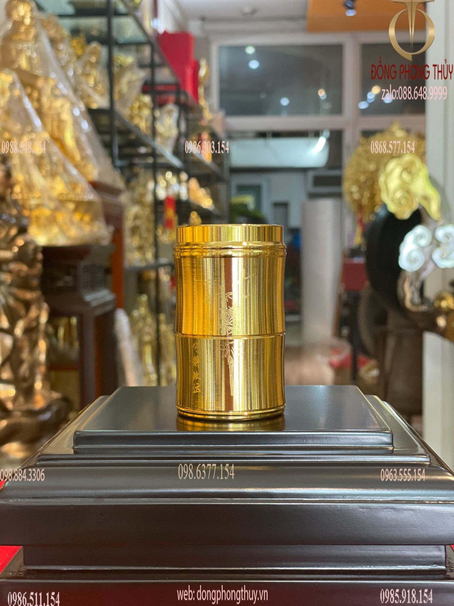 ống tăm mạ vàng 24k