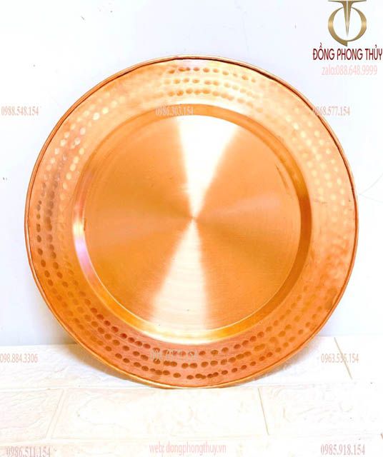 Mâm đồng Đại Bái đồng đỏ