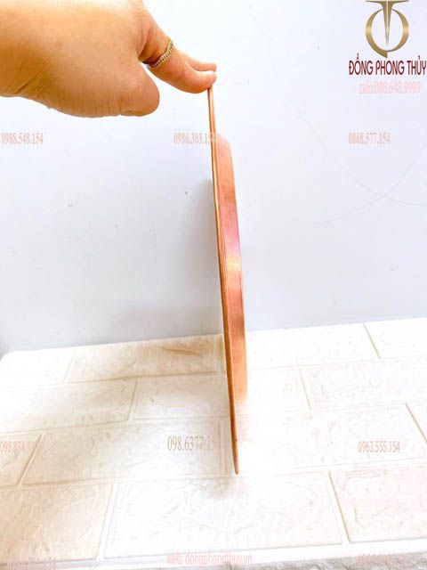 Mâm đồng Đại Bái đồng đỏ