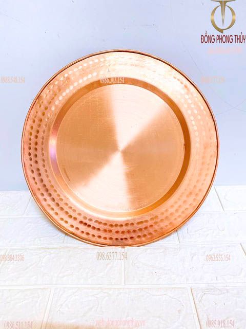 Mâm đồng Đại Bái đồng đỏ