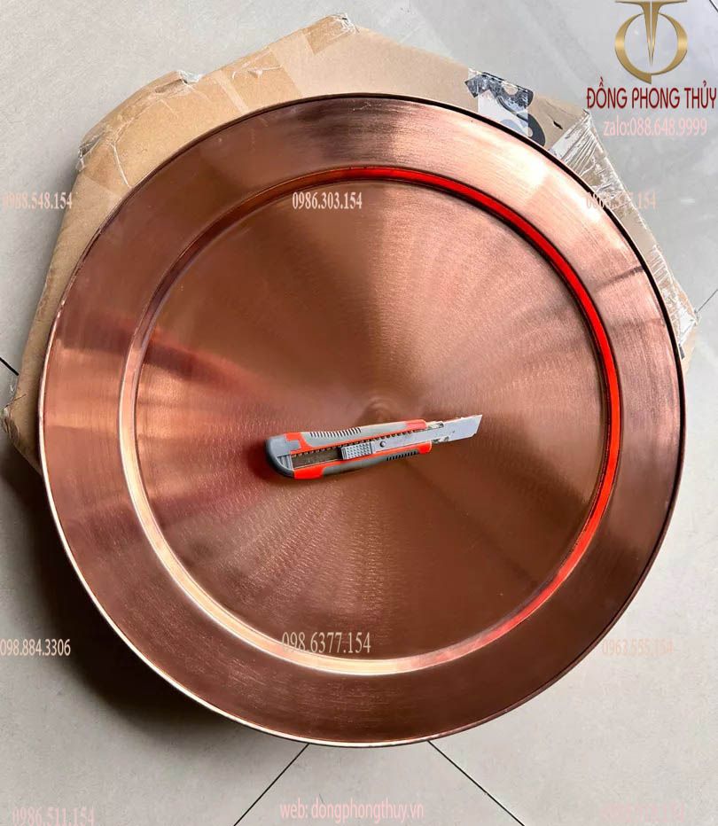 Mâm đồng Đại Bái đồng đỏ