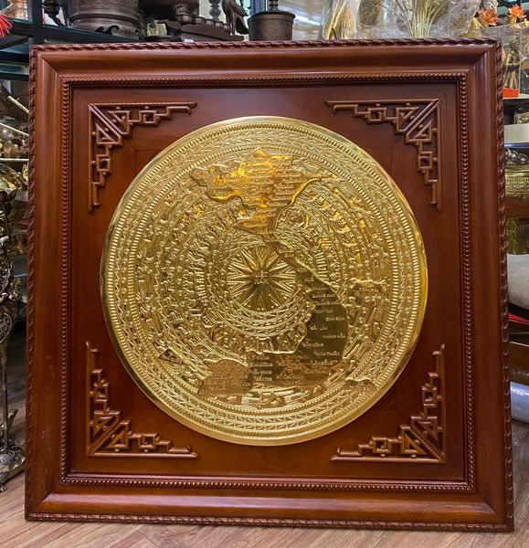 Tranh trống đồng 60cm