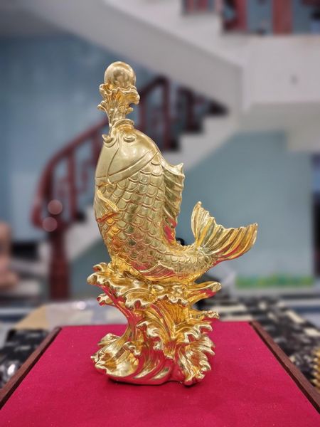 Dát vàng tượng cá chép hóa rồng