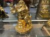 tượng chó phong thủy dát vàng 24k