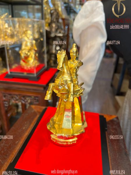 Tượng thánh gióng dát vàng 24k