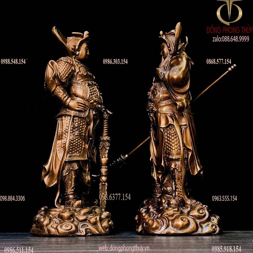 Vi Đà Hộ Pháp -Già Lam Hộ Pháp cao 30cm