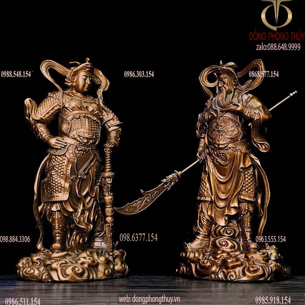 Vi Đà Hộ Pháp -Già Lam Hộ Pháp cao 30cm