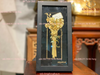 Tranh Lan Hồ Điệp mạ vàng 24k để bàn - Tặng người yêu - tặng vợ - quà tặng sếp