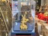Tượng thỏ phong thủy bằng bằng đồng dát vàng 24k ngang 7,5cm cao 14,5cm nặng 700gram
