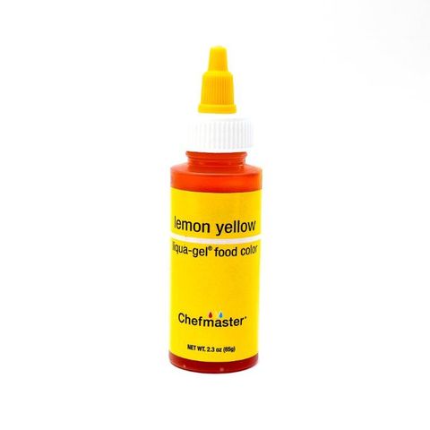 5086 Màu Liqua-gel màu vàng Lemon 2.3oz, hiệu Chefmaster